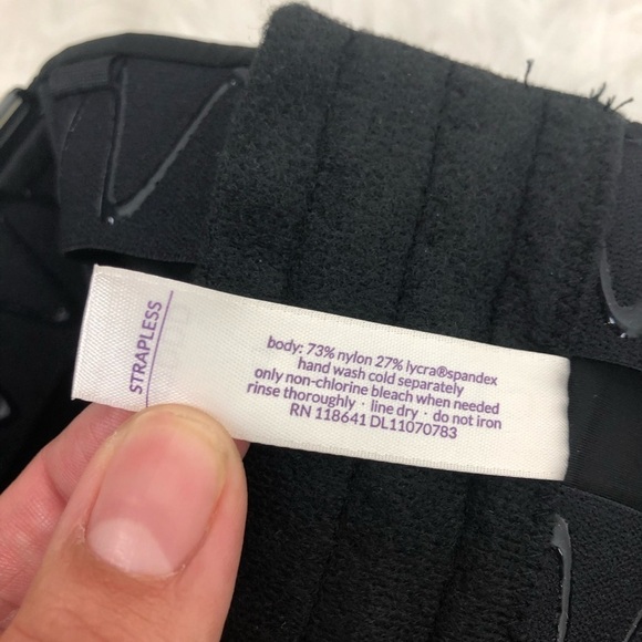 Cacique- Strapless with removable clear straps bra - Picture 6 of 11